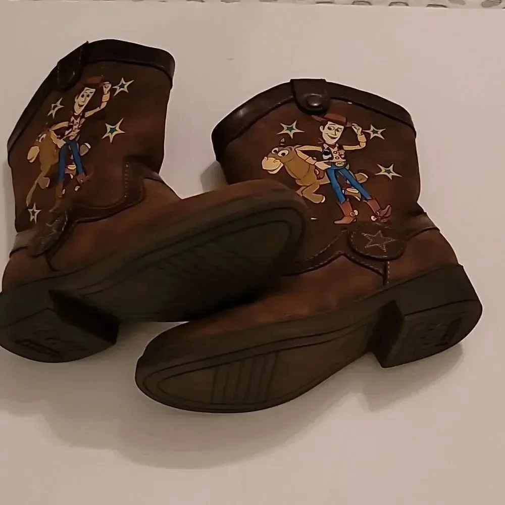 GIRL TOY STORY ZIPPER CLOSURE BOOTS